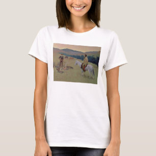 The Conversation, or Dubious Company (oil on canva T-Shirt
