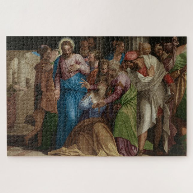 The Conversion of Mary Magdalene Jigsaw Puzzle (Horizontal)