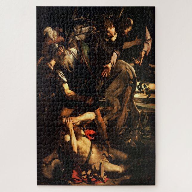 The Conversion of Saint Paul 1600-01 – Caravaggio Jigsaw Puzzle (Vertical)