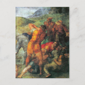 The Conversion of Saul (Paul) detail Postcard