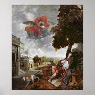 The Conversion of St. Augustine, c.1663 Poster