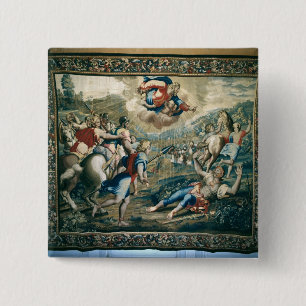 The Conversion of St. Paul 15 Cm Square Badge