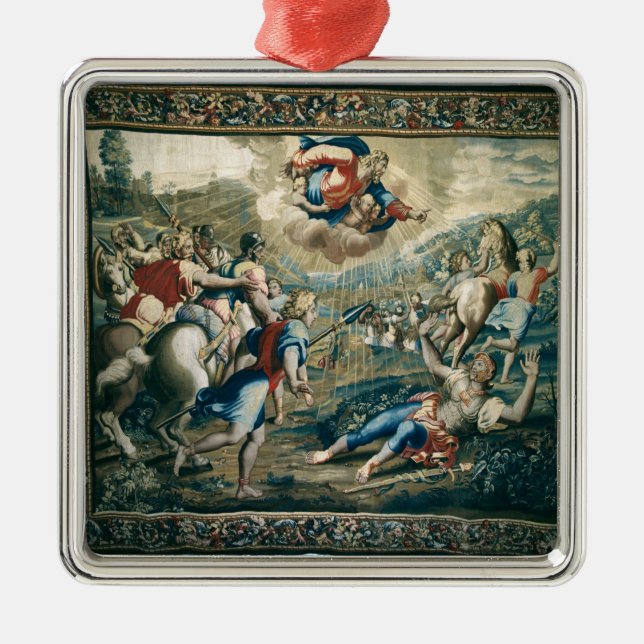 The Conversion of St. Paul Metal Tree Decoration (Front)