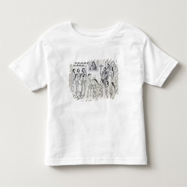The Conversion of the Aztecs to Roman Toddler T-Shirt (Front)