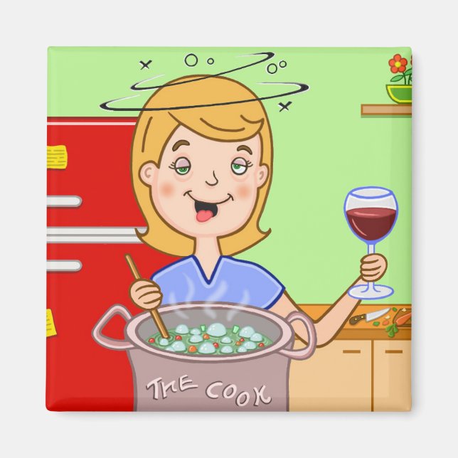 The Cook Magnet (Front)