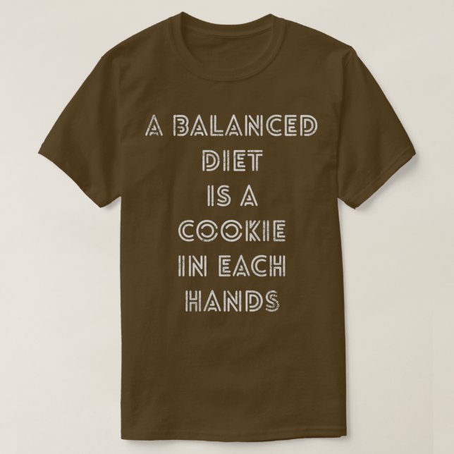 The Cookie Diet  T-Shirt (Design Front)
