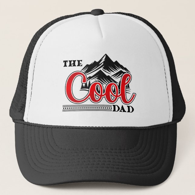 The cool dad  trucker hat (Front)