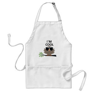 The Cool Dudes' Owl Standard Apron