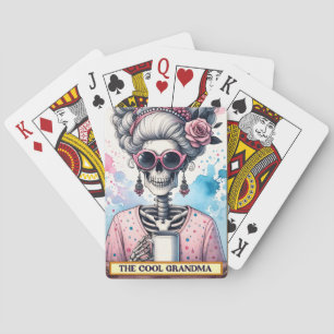 The Cool Grandma Tarot Card Playing Cards