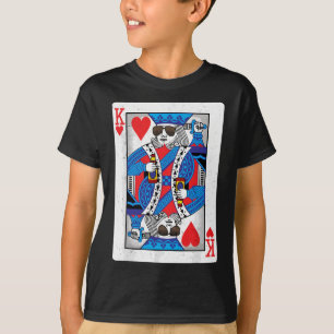 The Cool King of Hearts - Funny Poker Night T-Shirt