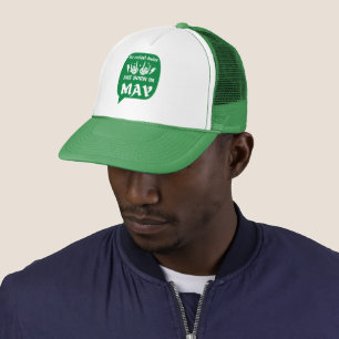 THE COOLEST DUDES ARE BORN IN MAY birthday Trucker Hat
