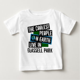 The Coolest People on Earth Live in Glassell Park Baby T-Shirt