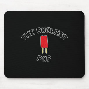 The coolest pop cool dad shirt summer bbq father's mouse pad