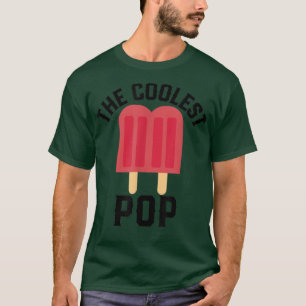 The Coolest pop Funny Ice popsicle  T-Shirt