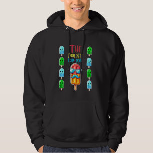 The Coolest Pop-Pop Colourful Ice Treat Eight Kids Hoodie