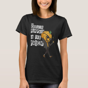The Coolest Pumpkin In The Patch Scarecrow Pumpki T-Shirt
