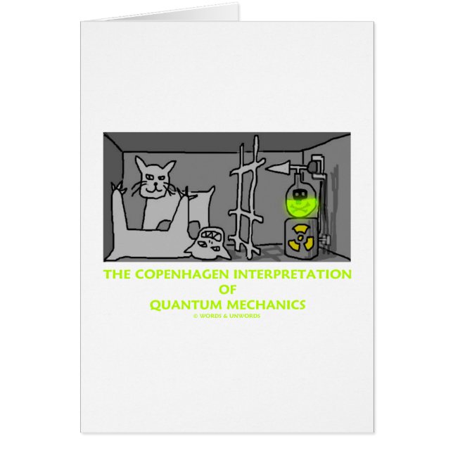 The Copenhagen Interpretation Of Quantum Mechanics (Front)