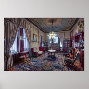 The Copper King's Music Room - Butte Montana Poster