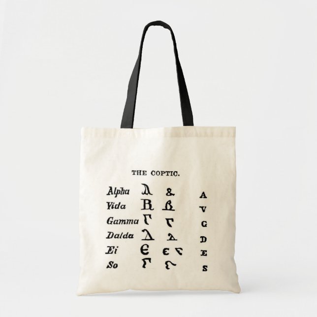 The Coptic Tote Bag (Front)