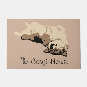 The Corgi House Doormat