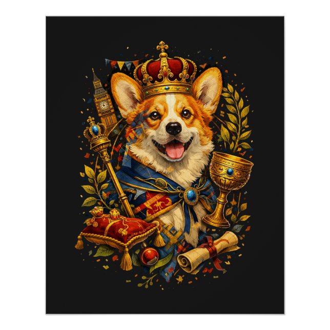 The Corgi King Poster (Front)