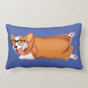 The Corgi Sploot Lumbar Cushion