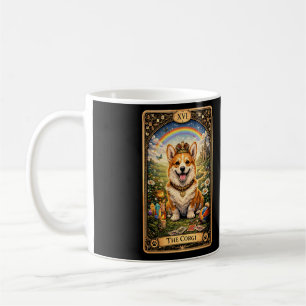 The Corgi Tarot Card Coffee Mug