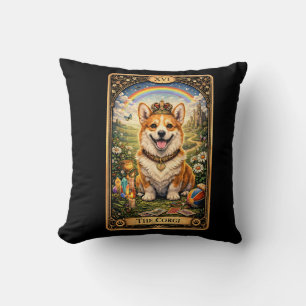 The Corgi Tarot Card Cushion
