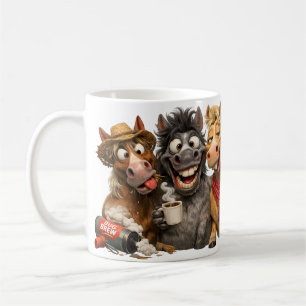 The Corky Horses Coffee Mug