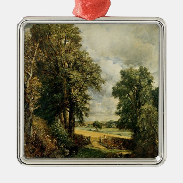The Cornfield, 1826 Metal Ornament (Front)