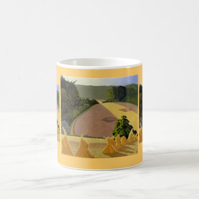 The Cornfield by John Nash Coffee Mug (Center)