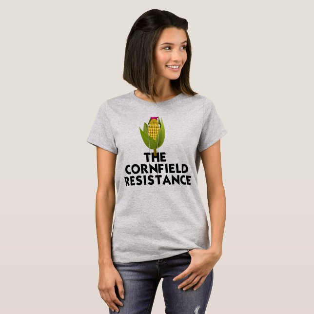 The Cornfield Resistance - Women's Coloured Tees (Front Full)
