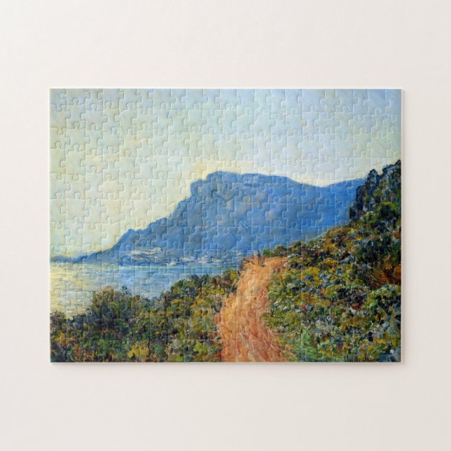 The Corniche of Monaco Monet Fine Art Jigsaw Puzzle (Horizontal)