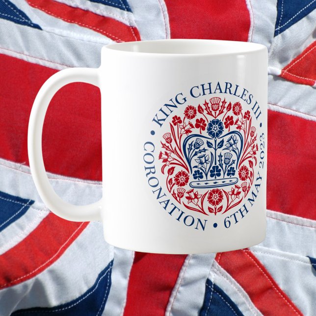 The Coronation Emblem of King Charles 2023 Coffee Mug (Creator Uploaded)