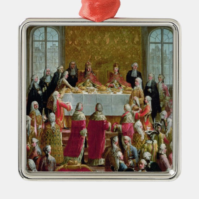 The Coronation Metal Tree Decoration (Front)