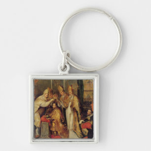 The Coronation of Charles V Holy Roman Emperor Key Ring