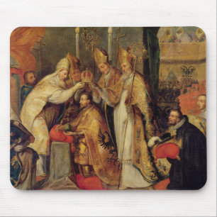 The Coronation of Charles V Holy Roman Emperor Mouse Pad