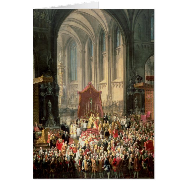 The Coronation of Joseph II (Front)