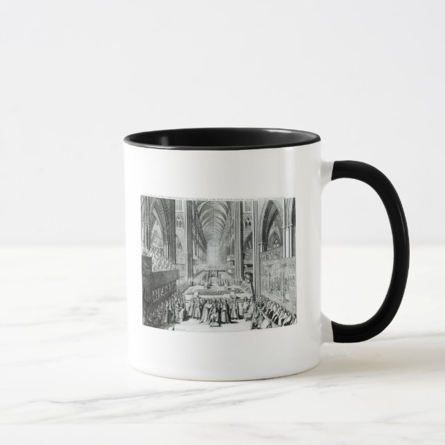 The Coronation of King James II  c.1685 Mug (Right)