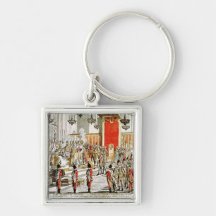 The Coronation of Leopold II  at Bratislava Key Ring