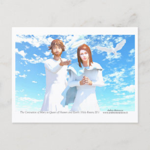 The Coronation of Mary - Queen of Heaven and Earth Postcard