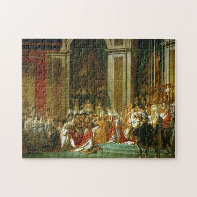 The Coronation of Napoleon, Jacques-Louis David Jigsaw Puzzle (Horizontal)