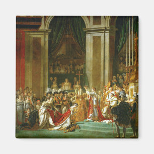 The Coronation of Napoleon, Jacques-Louis David Magnet