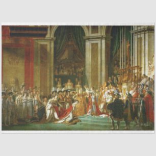The Coronation of Napoleon, Jacques-Louis David Tissue Paper