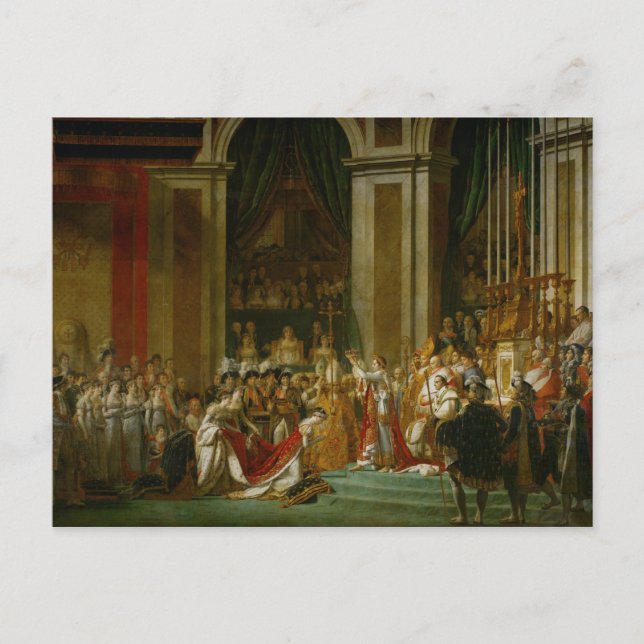 The Coronation of Napoleon Postcard (Front)