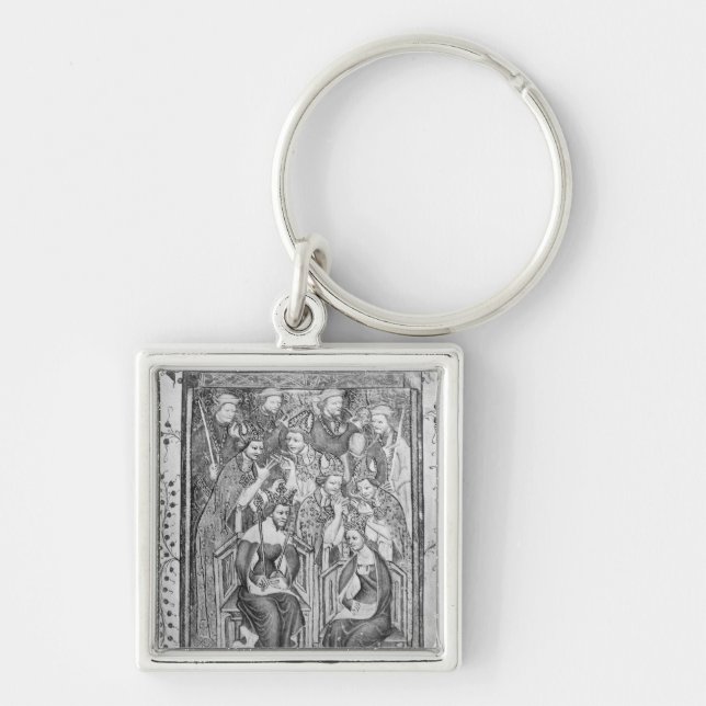 The Coronation of Richard II Key Ring (Front)
