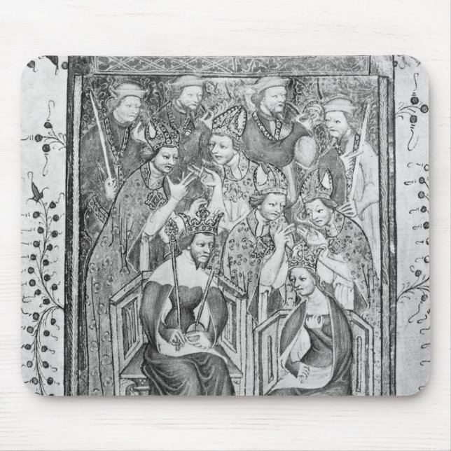 The Coronation of Richard II Mouse Pad (Front)
