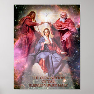 The Coronation of The Blessed Virgin Mary. Poster