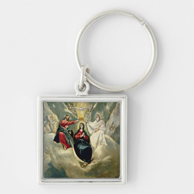 The Coronation of the Virgin, c.1591-92 Key Ring (Front)