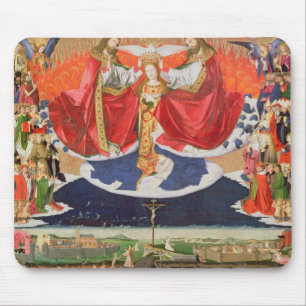 The Coronation of the Virgin, completed 1454 2 Mouse Pad